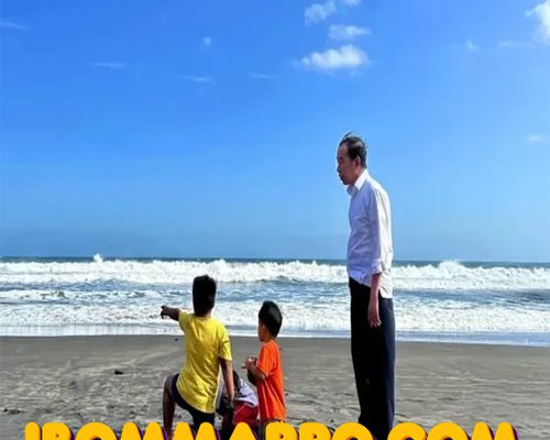 Momen Liburan Sekolah Jokowi Bersama Cucu-cucunya di Pantai: Kebahagiaan Sederhana Sang Presiden